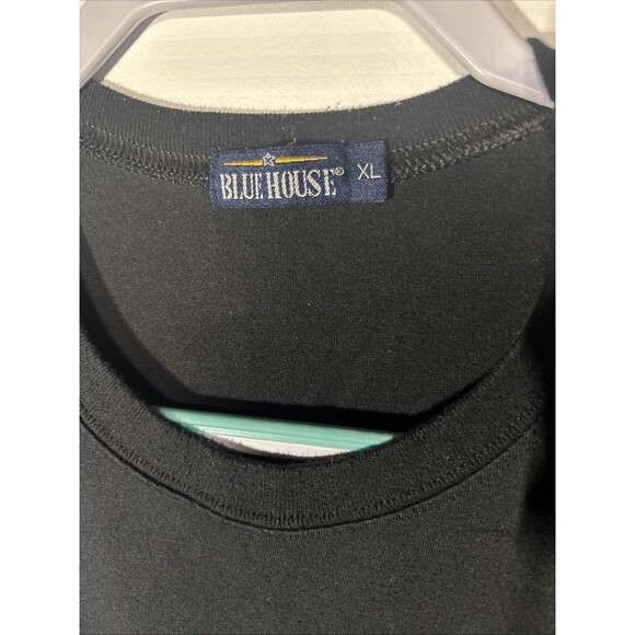 XL Manny Pacquiao Black Graphic Team Pacquiao Blue House T-Shirt Boxing - Picture 4 of 6